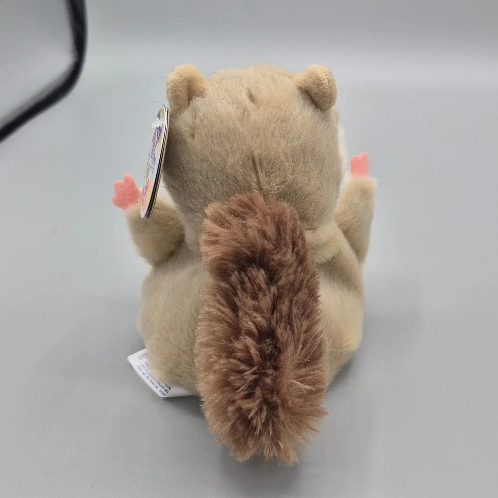 Aurora Palm Pals Sammy Squirrel Plush Tan Brown Forest Animal Toy 5 inch NEW